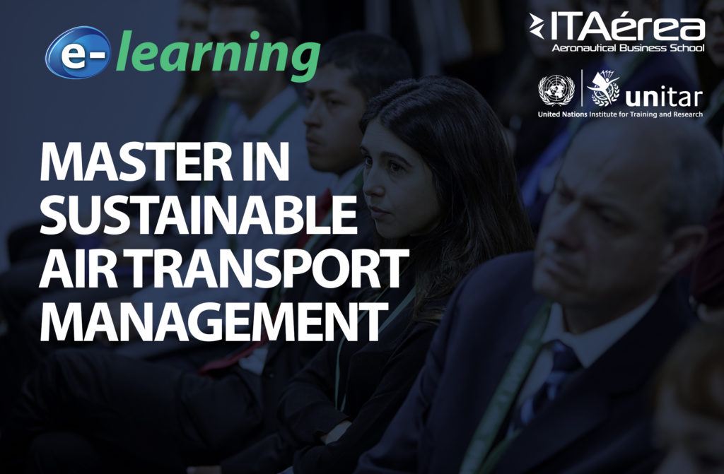 FORMACIÓN E LEARNING MATSM 1024x671 - E-learning training: Master in Sustainable Air Transport Management MATSM