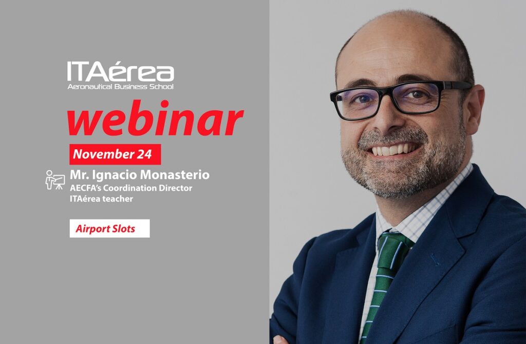 Foto Noticia webinar Monasterio 1024x671 - Webinar about Airport Slots