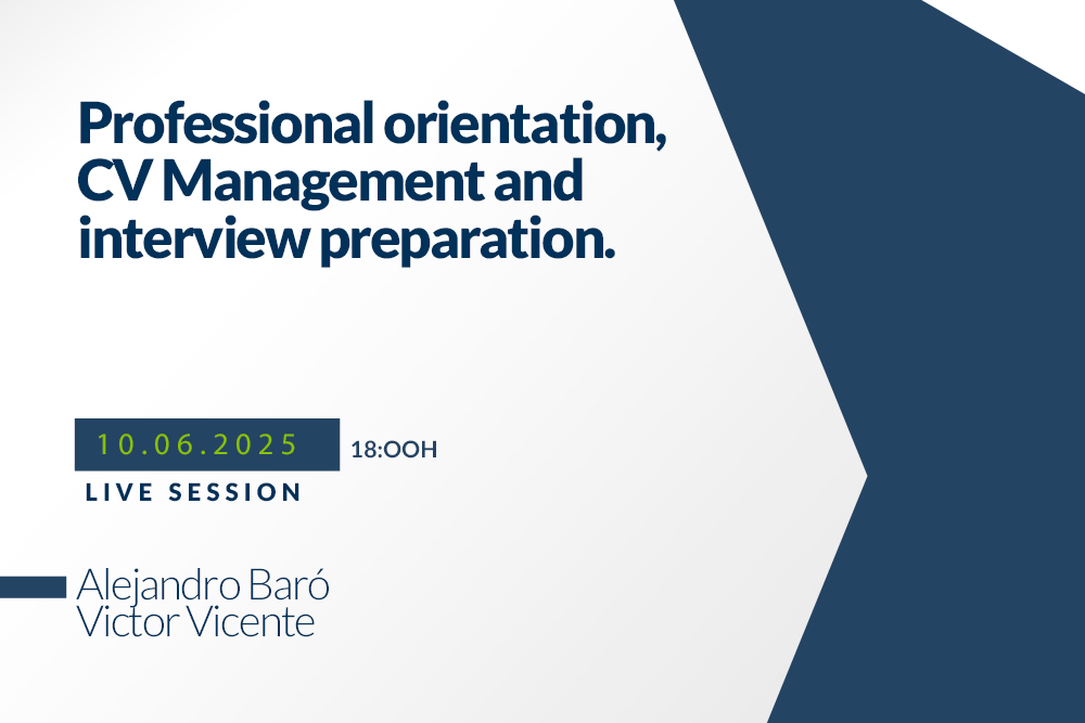 PROBLOG - New Webinar Professional orientation, CV Management and interview preparation.