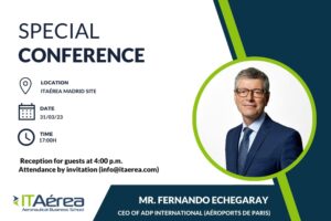 Special Conference at ITAérea Madrid Fernando Echegaray