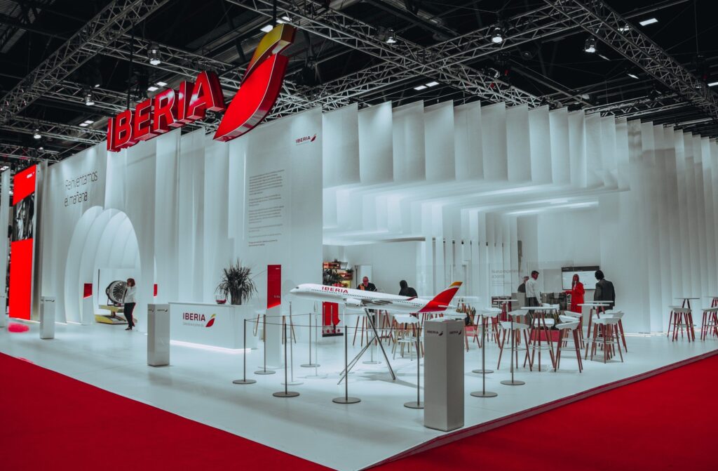 Stand iberia FITUR 1024x671 - What is sustainability and what implications can it have in the airline industry?