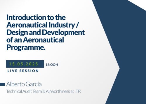 New Webinar Introduction to the Aeronautical Industry / Design and Development of an Aeronautical Programme