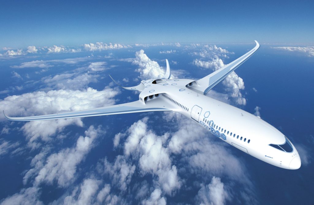 The sustainability of the air transport is the origin of new jobs in the sector airbus konzeptstudie e thrust 1024x671 - The sustainability of the air transport is the origin of new jobs in the sector