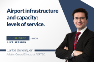 Webinar about airport infrastructure and capacity: levels of service.