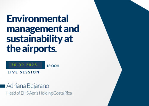 New Webinar Environmental management and sustainability at the airports