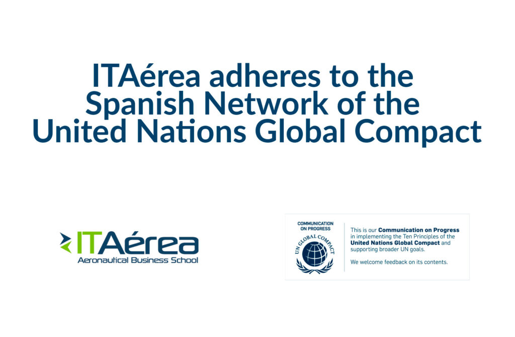 ITAérea adheres to the Spanish Network of the United Nations Global Compact