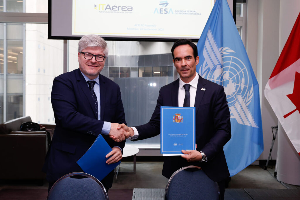 noticia 3 1024x683 - ITAérea recognized with ICAO TRAINAIR PLUS status