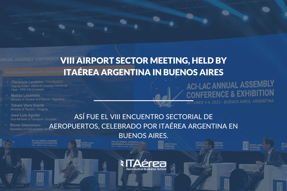 portadaeningles 1 - VIII Airport Sector Meeting, held by ITAérea Argentina in Buenos Aires