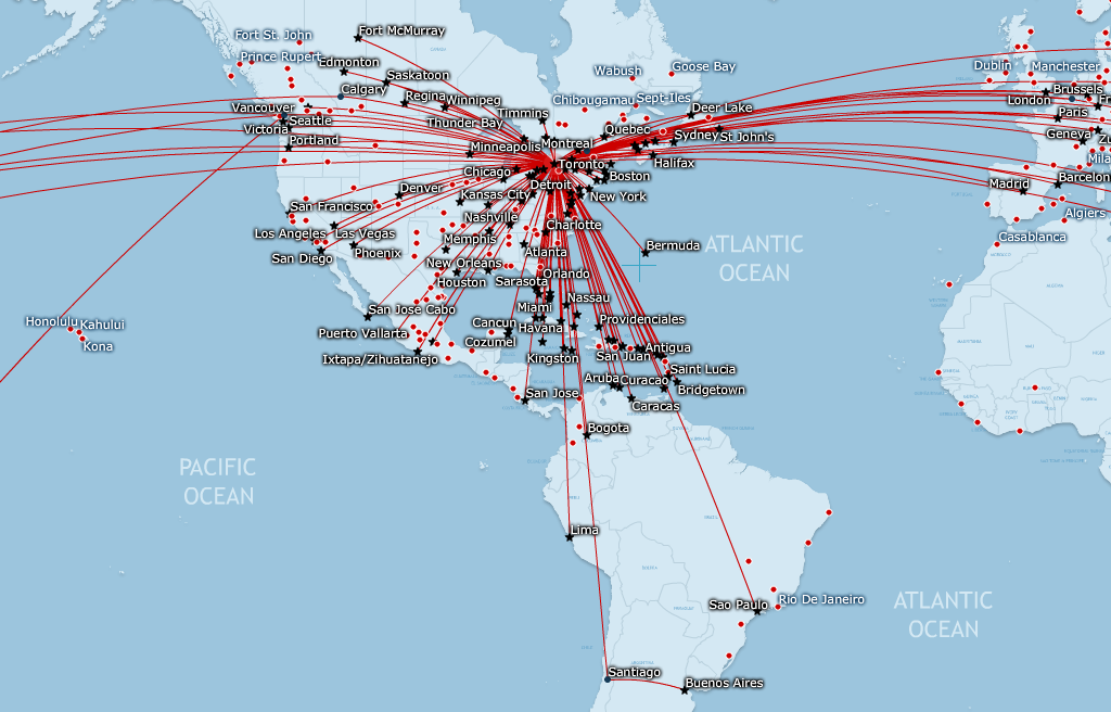 How does an airline decide where to fly? rutas 1024x656 - How does an airline decide where to fly?
