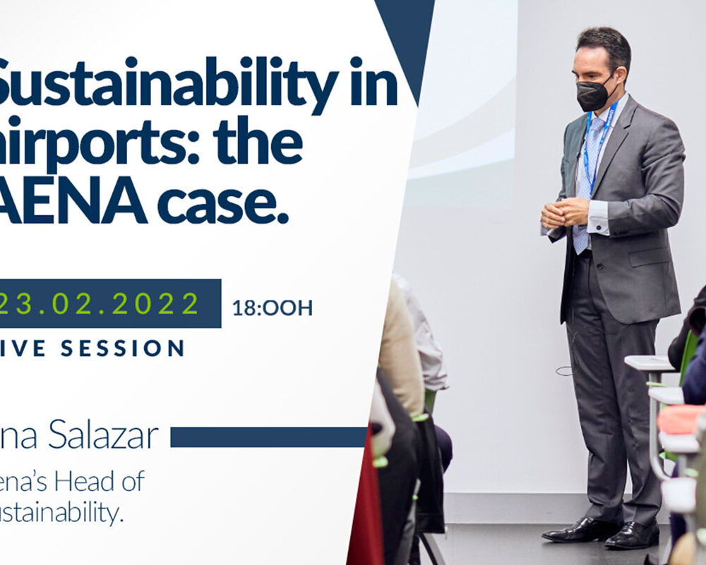 webinar about sustainability in airports