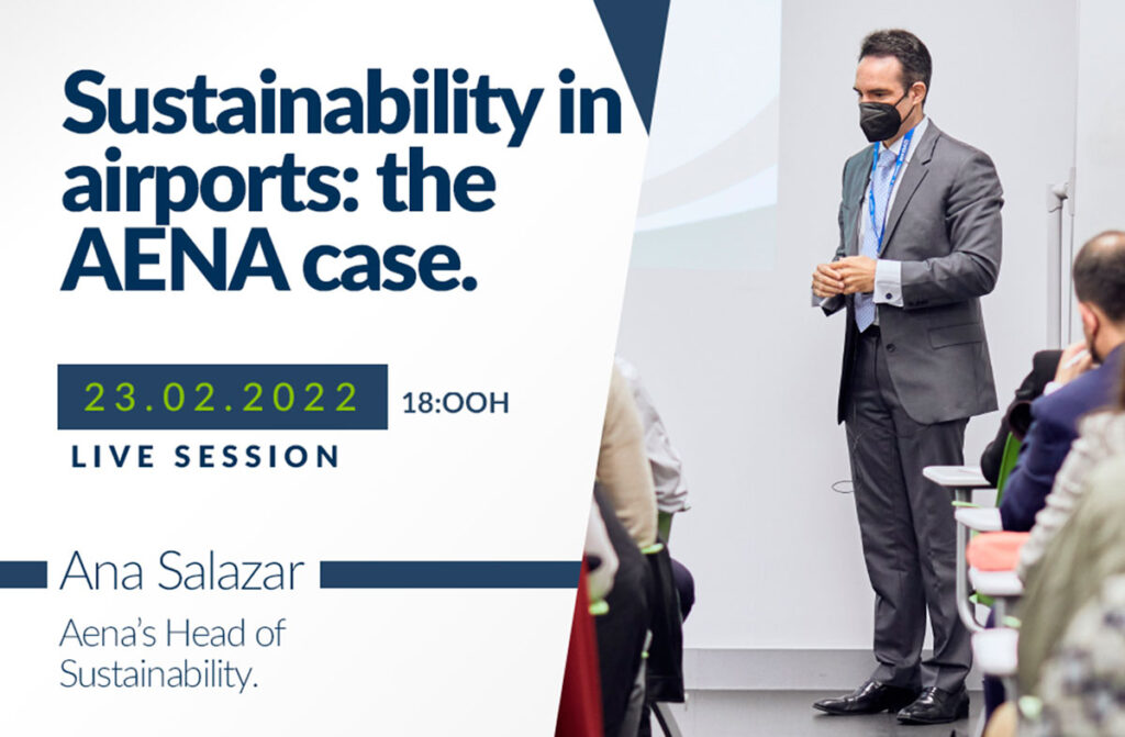 webinar about sustainability in airports