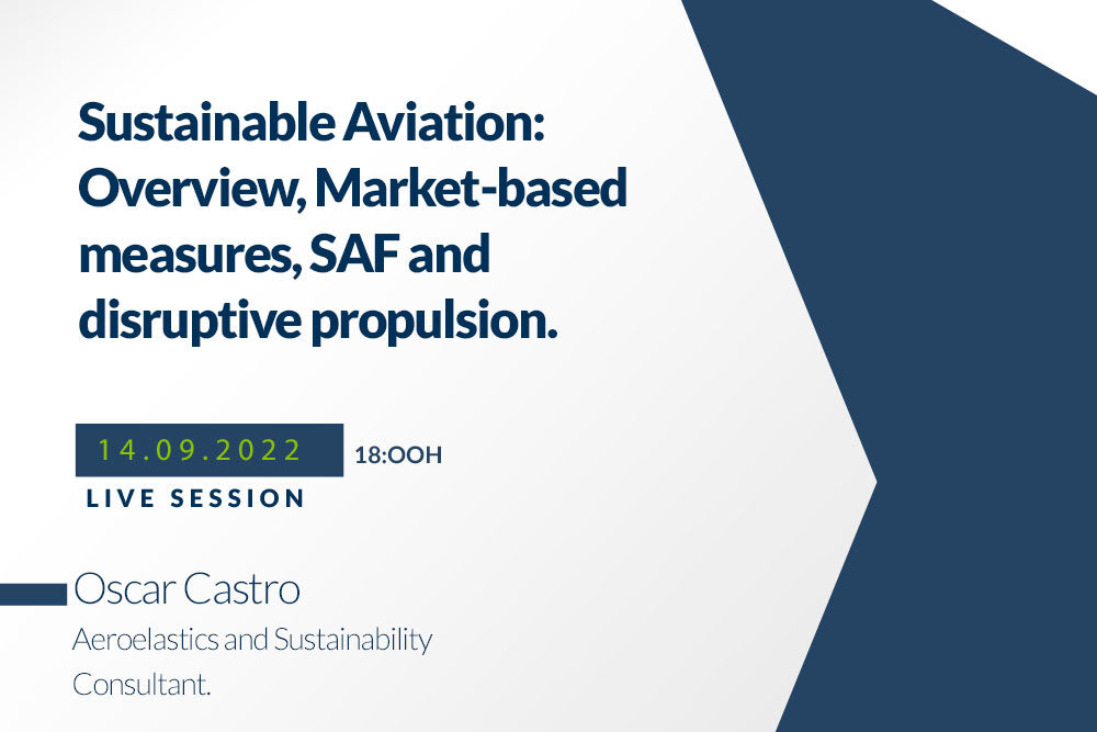 Webinar about sustainable aviation