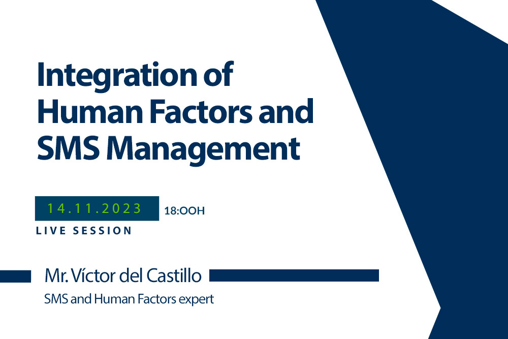 Webinar about Integration of Human Factors in SMS Management