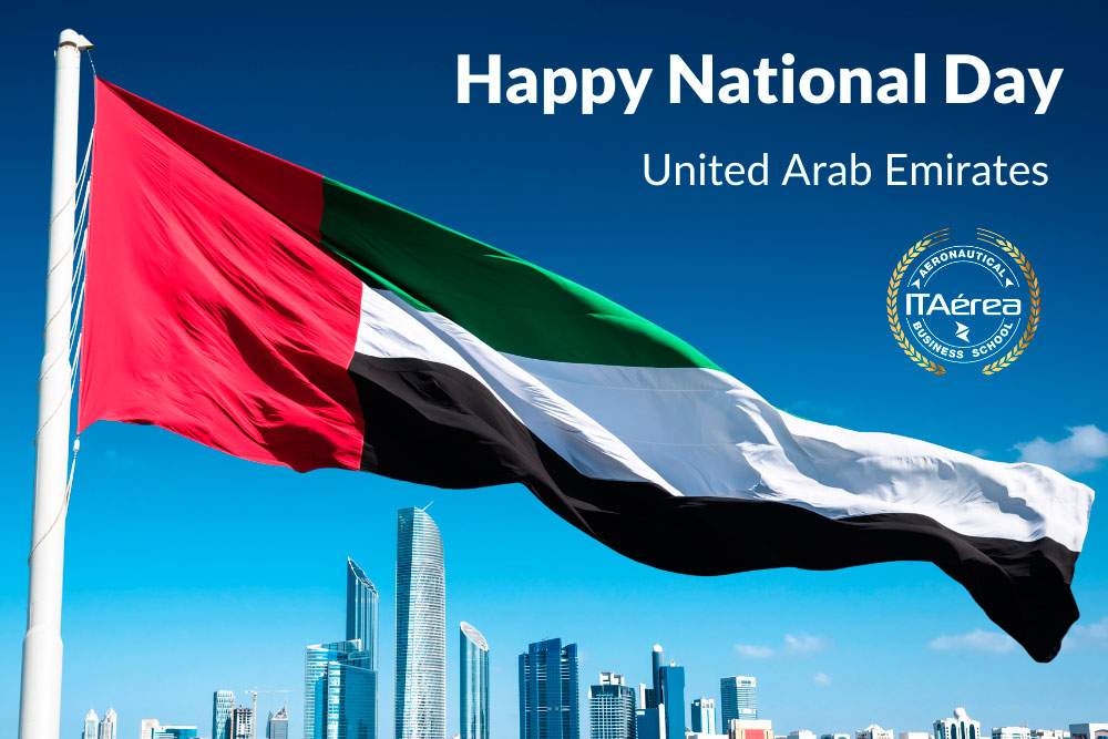 ITAérea Dubai congratulates all UAE Citizens on their National Day